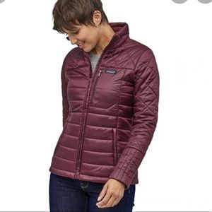 Patagonia Radalie Jacket Puffer Coat Balsamic Maroon M
